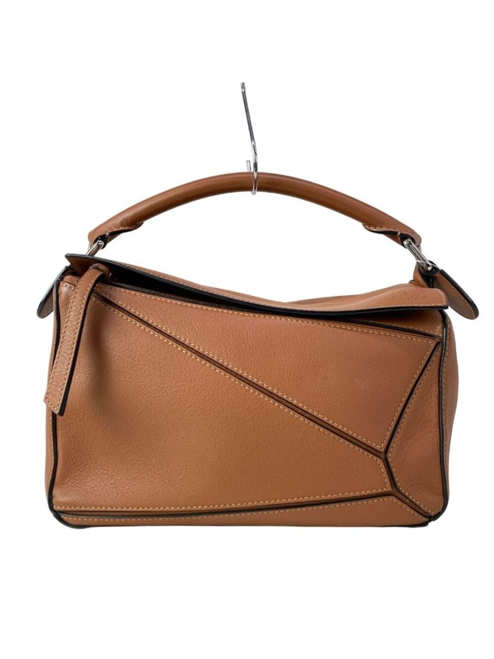 Loewe Handbag Puzzle Bag Small Brown Leather
